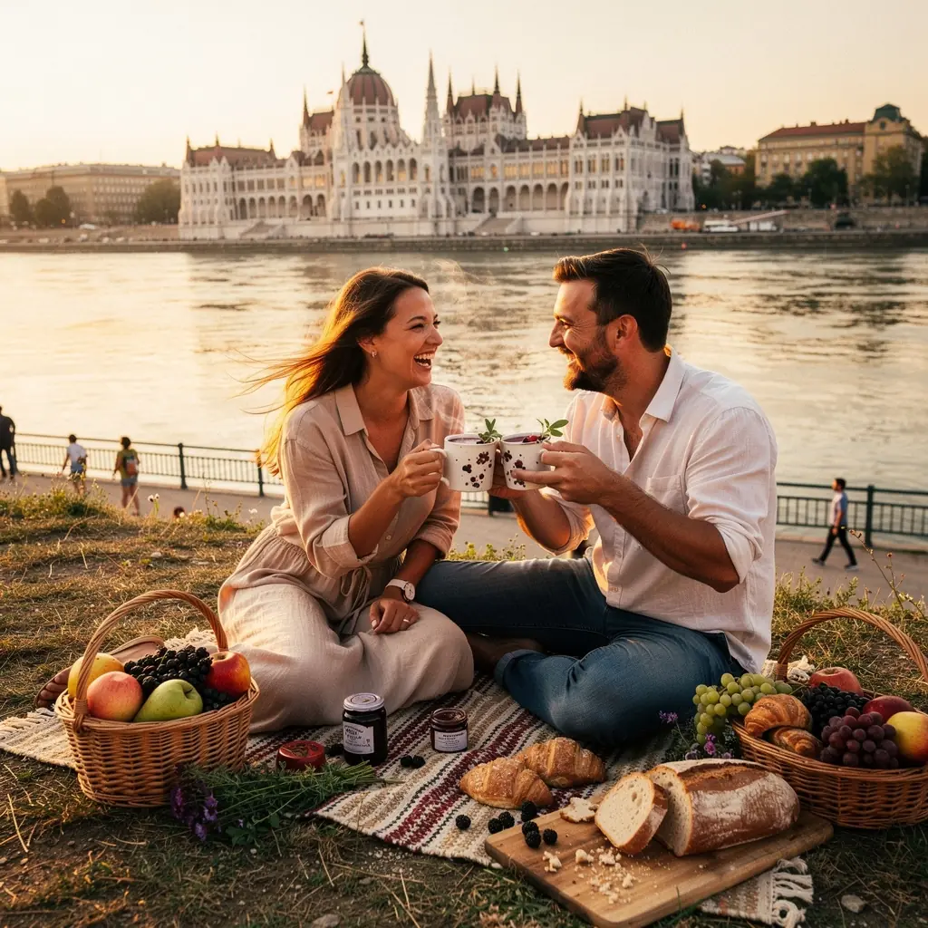 A feketeáfonya bogyók gyönyörű színe és textúrája a teában.